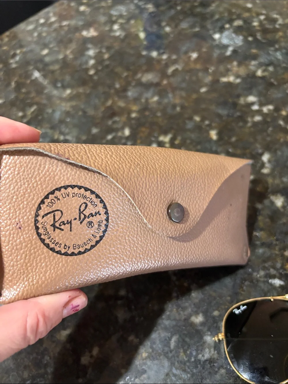 Vintage Rayban B&L Aviator sunglasses!!